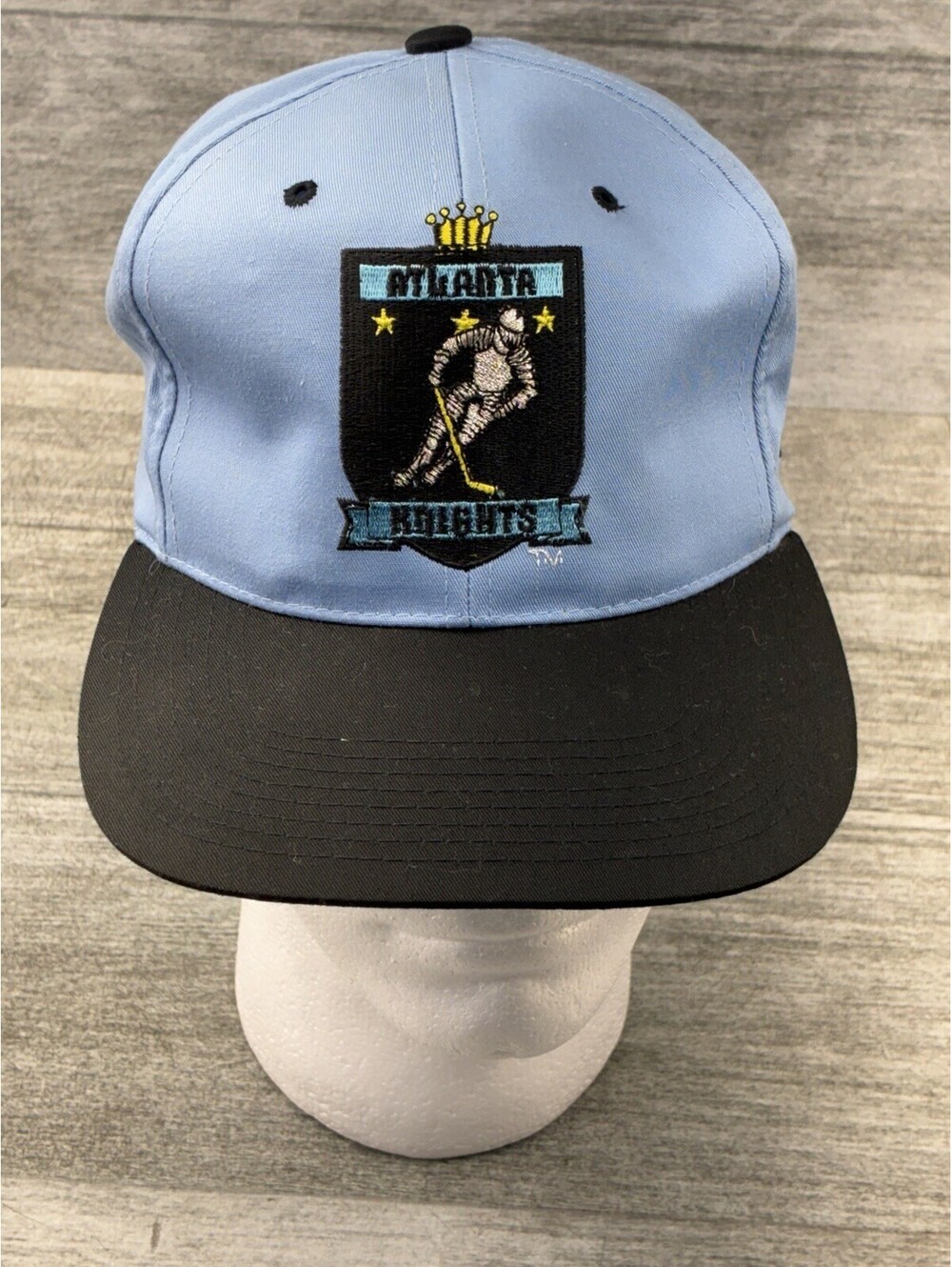 Vtg Rare IHL Atlanta Knights Hockey G Cap Snapback Hat Cap Adjustable